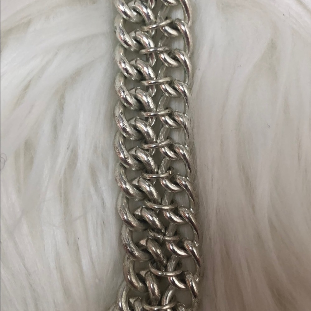 Robert Rose Clear Bauble Silver Necklace - Picture 3 of 5